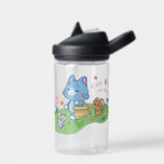 Anime Tom, Jerry, and Tuffy Picnic Water Bottle<br><div class="desc">This delightful anime graphic captures a serene and joyful day out in nature. Tom leads the way with a picnic basket, enjoying the beauty of the spring flowers around him. Tuffy and Jerry, equally happy, follow along—Tuffy with a curious glance back and Jerry bounding forward with enthusiasm. The scene is...</div>