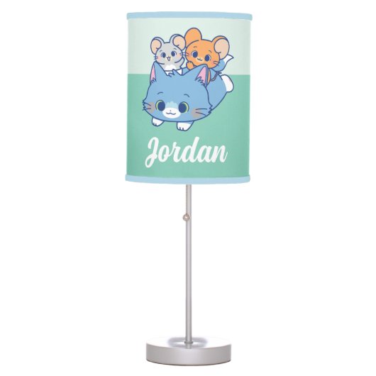 Anime Tom, Jerry, and Tuffy Table Lamp (Front)
