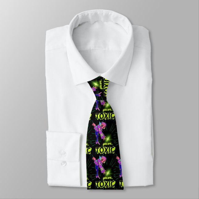 anime toxic neck tie (Tied)