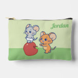Anime Tuffy and Jerry Apple Rolling Accessory Pouch