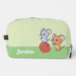Anime Tuffy and Jerry Apple Rolling Dopp Kit