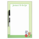Anime Tuffy and Jerry Apple Rolling Dry Erase Board