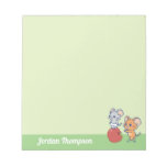 Anime Tuffy and Jerry Apple Rolling Notepad