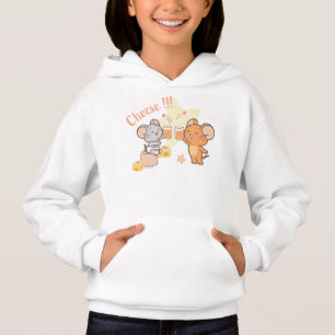 Anime Tuffy and Jerry Cheers to Cheese Hoodie