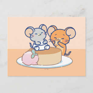 Anime Tuffy and Jerry Cheesecake Postcard