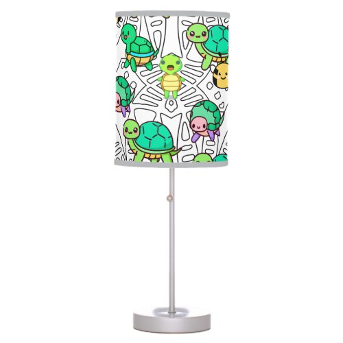 Anime turtles lamp table lamp for boys