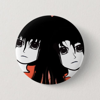 Anime Twins Pinback Button