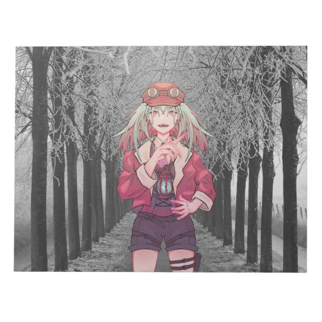 Anime, V Tuber, VTuber winter Notepad (Front)