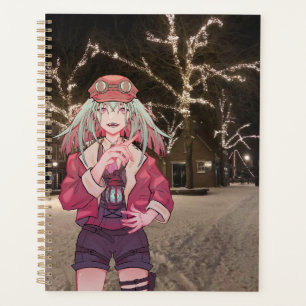Anime, V Tuber Vuber, Snow in the Dark Planner