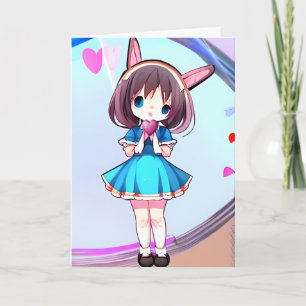 Anime Valentine's Day Card