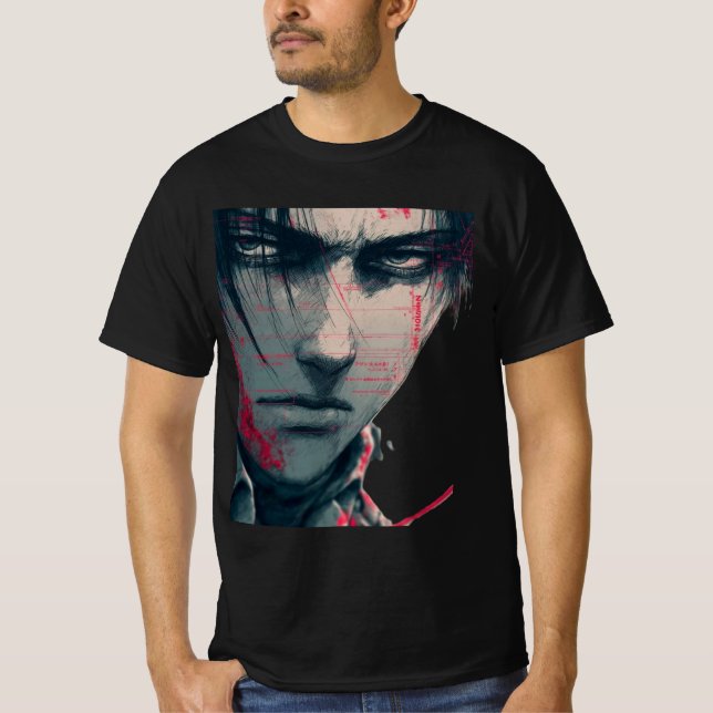Anime Vibes Unleashed – Streetwear Edition T-Shirt (Front)