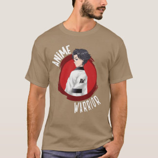 Anime Warrior White gift T-Shirt