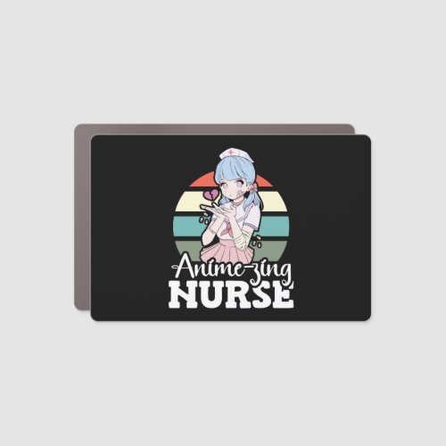 Anime_zing Nurse Japanese Anime National Nurse Day Car Magnet