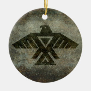 Animikii Thunderbird Ceramic Ornament