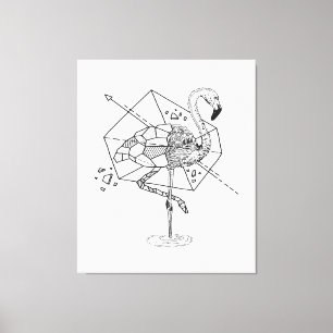 Aniometry Flamingo Gifts Lover Flamingo Lovers Canvas Print