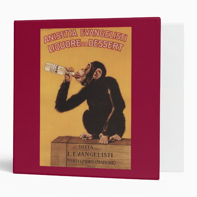 Anisetta Evangelisti Liquore da Dessert Binder (Front/Inside)