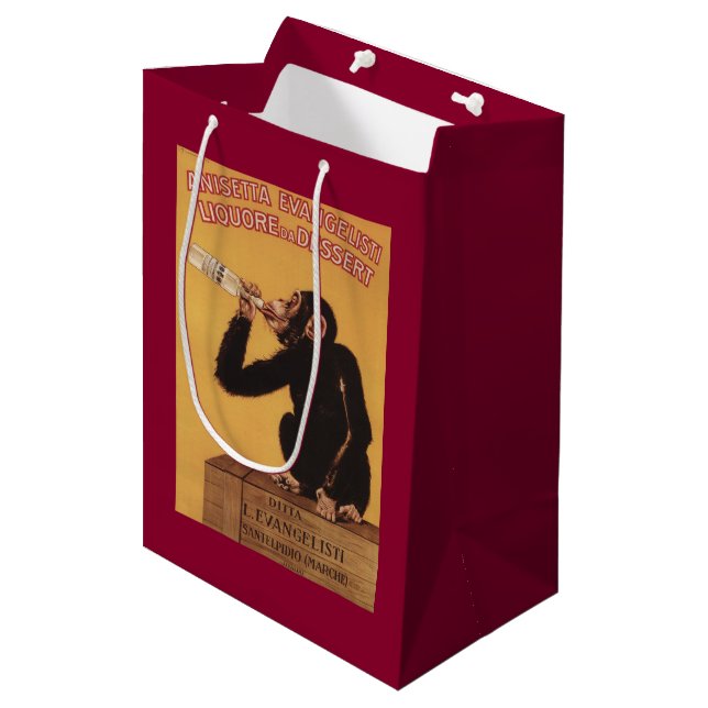 Anisetta Evangelisti Liquore da Dessert Medium Gift Bag (Front Angled)