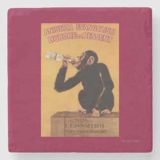 Anisetta Evangelisti Liquore da Dessert Stone Coaster