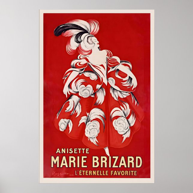 Anisette Marie Brizard French Alcohol Kitchen Poster (Front)