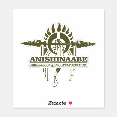 Anishinaabe 2o sticker