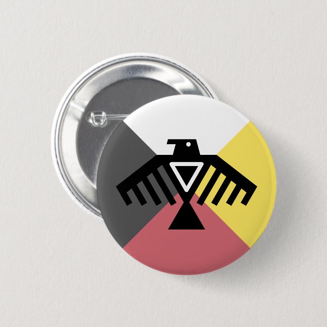 anishinaabe button (Front & Back)