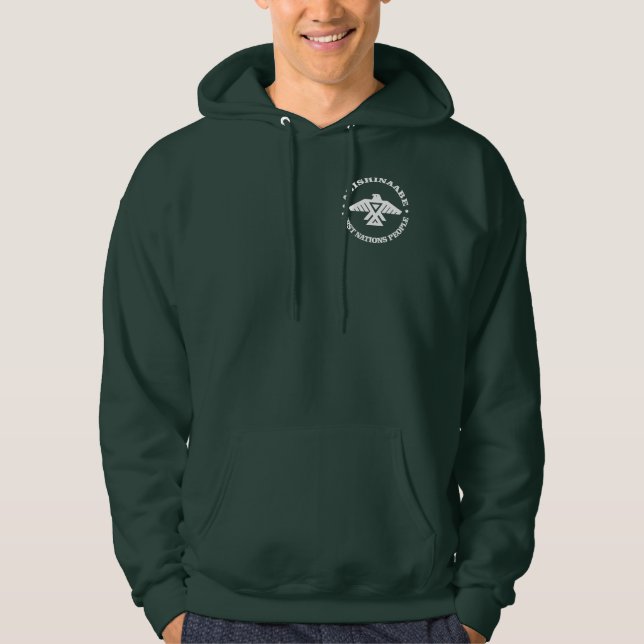 Anishinaabe (Ojibwe, Chippewa) Hoodie (Front)