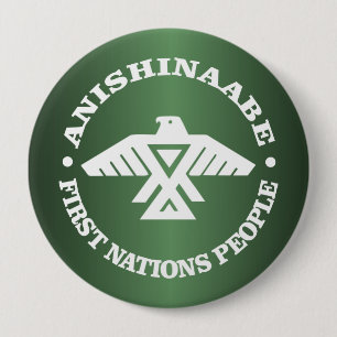 Anishinaabe (Ojibwe, Chippewa) Pinback Button