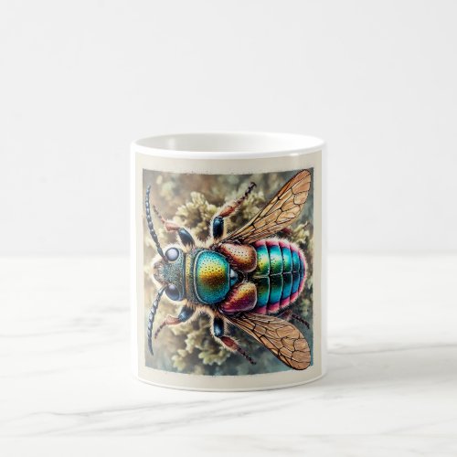 Anisosticta Insect in Watercolor and Ink 180624IRE Coffee Mug