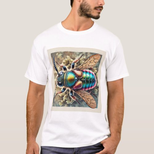 Anisosticta Insect in Watercolor and Ink 180624IRE T_Shirt