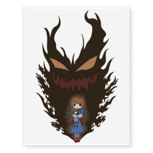 Anissa & Ally (One of The Haunted Trio) Temporary Tattoos
