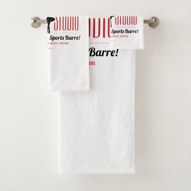 Anita Dambrake Dance Studio Bath Towel Set (Insitu)