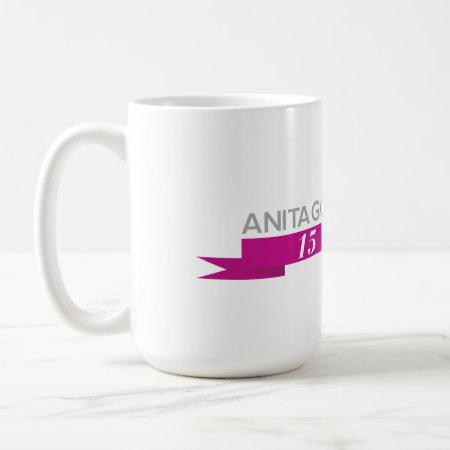 Anita's 15th Anniversary Mug - Large