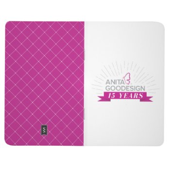 Anita's 15th Anniversary Notebook by AnitaGoodesign at Zazzle