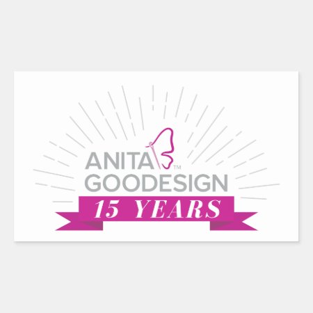 Anita's 15th Anniversary Sticker