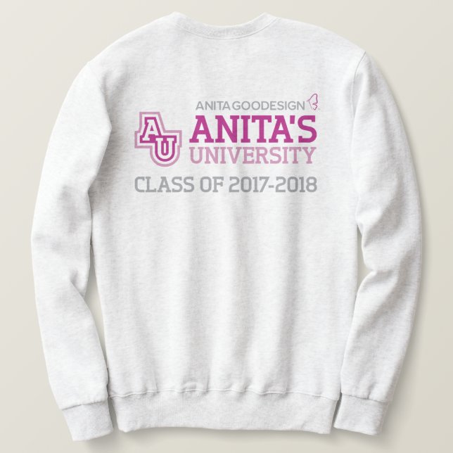 Anita's University Logo Sweatshirt (Design Back)