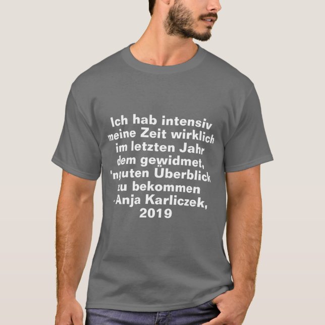 Anja Karliczek Special T-Shirt (Front)