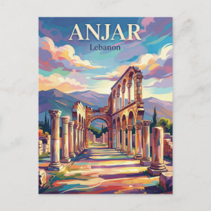 Anjar Lebanon Postcard
