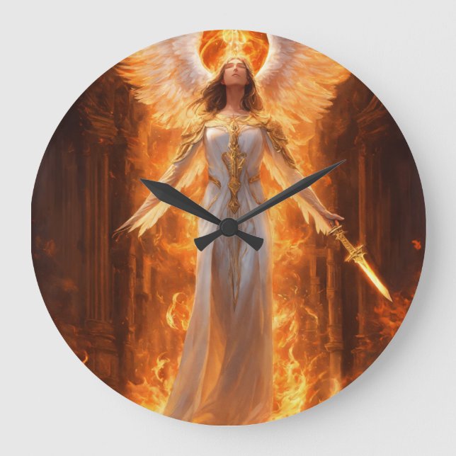 anjel wall clock (Front)