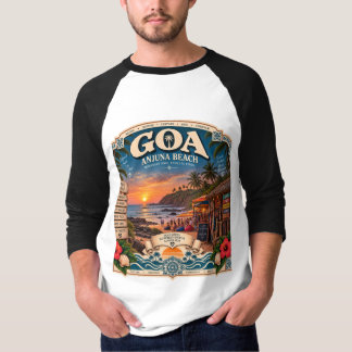 Anjuna beach Goa at its be T-Shirt