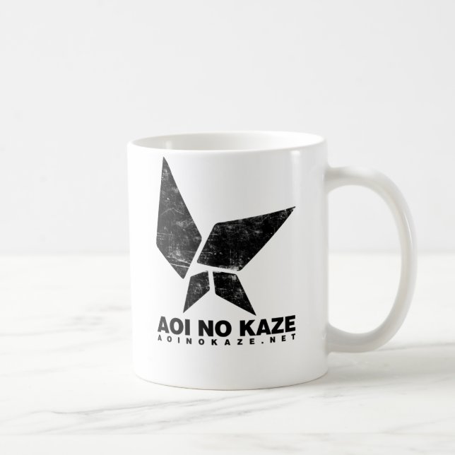 ANK Grunge Black Coffee Mug (Right)