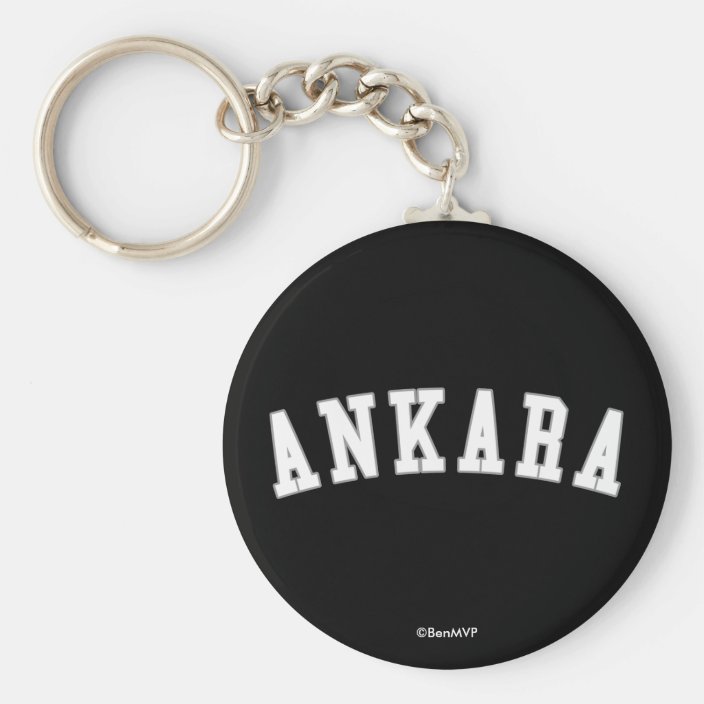 Ankara Keychain