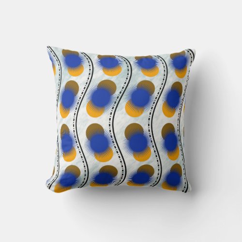 Ankara Print Decorative  Throw Pillow