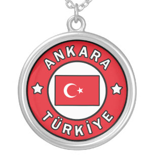 Ankara Türkiye Silver Plated Necklace