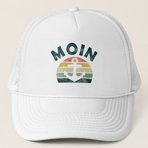 Anker Moin North Germany North Vintage Trucker Hat