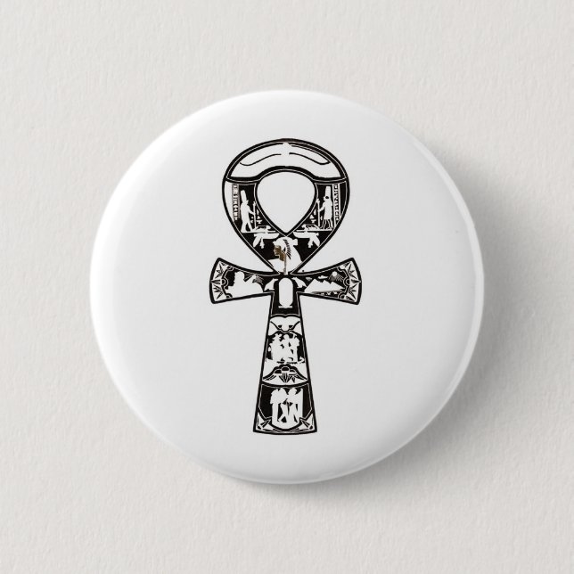 Ankh 1 pinback button (Front)