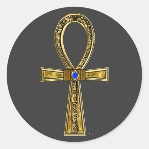 Ankh Classic Round Sticker