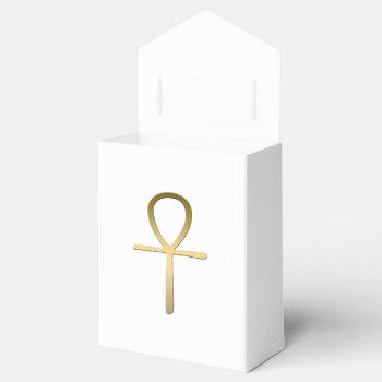 Ankh Cross Egyptian Symbol Favor Boxes by peculiardesign at Zazzle