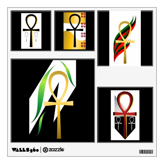 Ankh Design Wall Decal (Front)