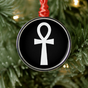 Ankh Egyptian Symbol Metal Ornament