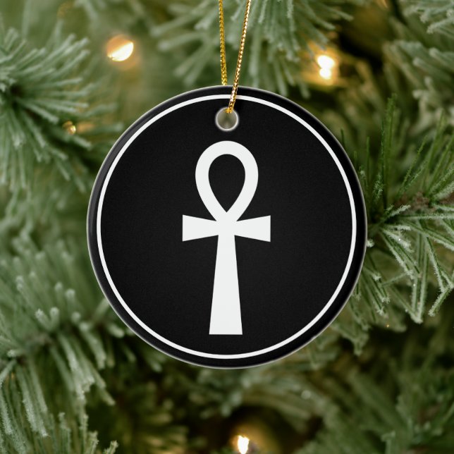 Ankh Egyptian Symbol Ornament (Tree)
